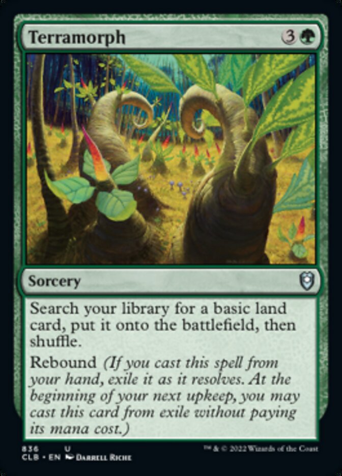 Terramorph [Commander Legends: Battle for Baldur's Gate] Magic: The Gathering