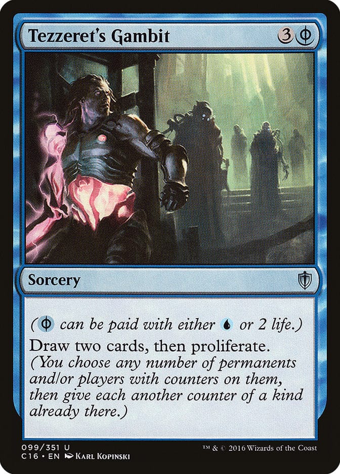Tezzeret's Gambit [Commander 2016] Magic: The Gathering