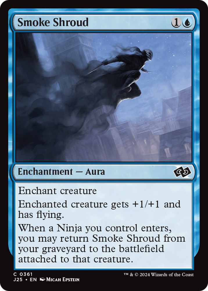 Smoke Shroud [Foundations Jumpstart] Magic: The Gathering