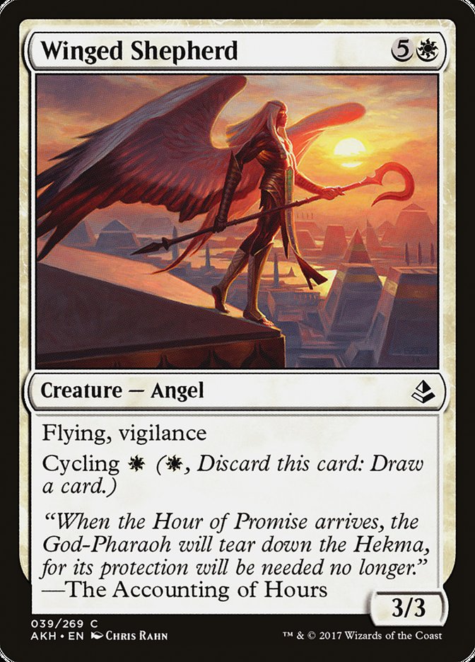 Winged Shepherd [Amonkhet] Magic: The Gathering
