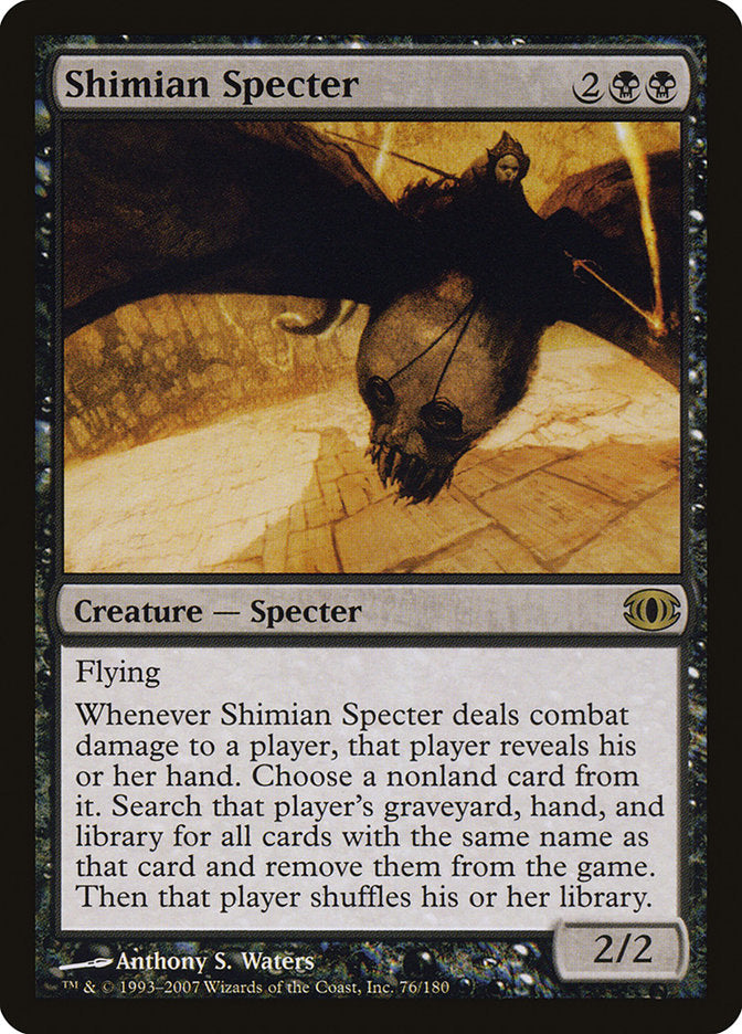 Shimian Specter [Future Sight] Magic: The Gathering