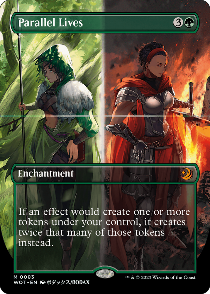 Parallel Lives (Anime Borderless) [Wilds of Eldraine: Enchanting Tales] Magic: The Gathering