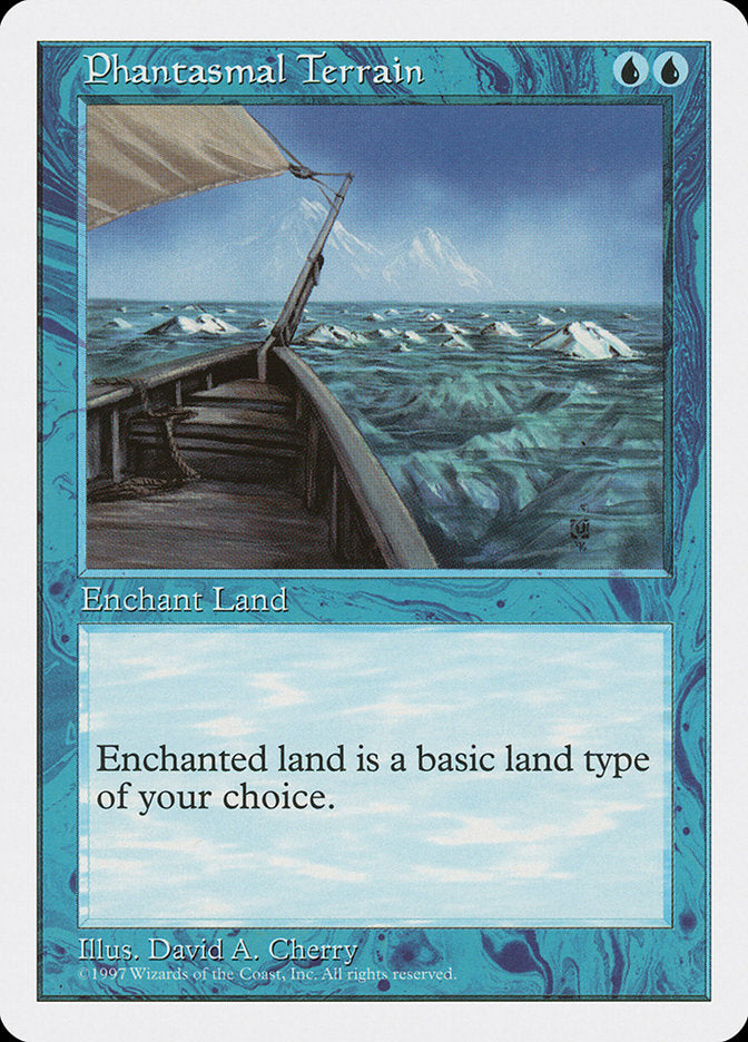 Phantasmal Terrain [Fifth Edition] Magic: The Gathering