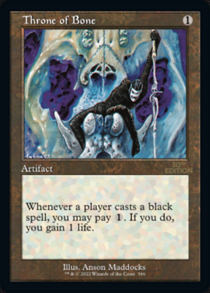 Throne of Bone (Retro) [30th Anniversary Edition] Magic: The Gathering