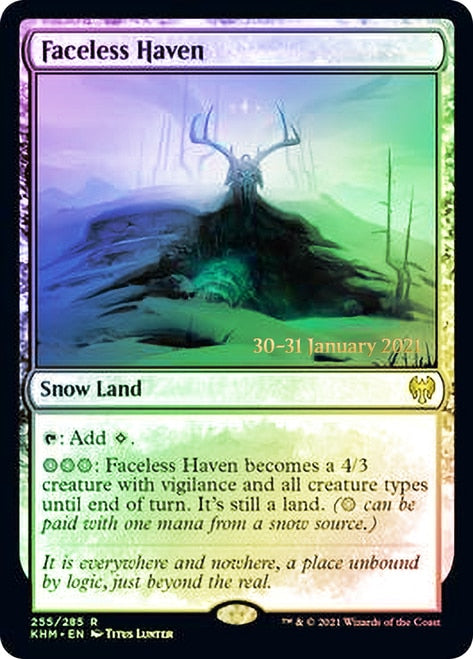 Faceless Haven [Kaldheim Prerelease Promos] Magic: The Gathering