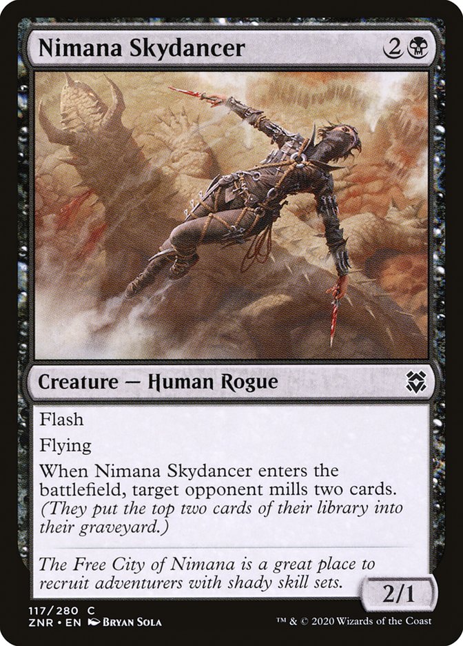 Nimana Skydancer [Zendikar Rising] Magic: The Gathering