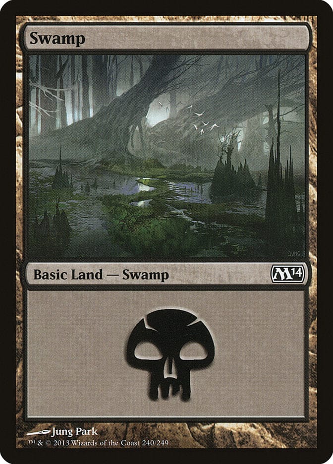 Swamp (240) [Magic 2014] Magic: The Gathering