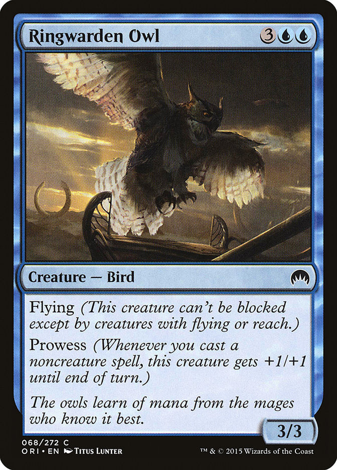 Ringwarden Owl [Magic Origins] Magic: The Gathering