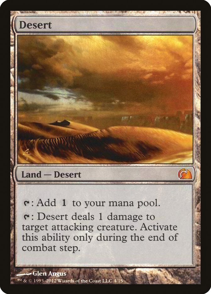 Desert [From the Vault: Realms] Magic: The Gathering
