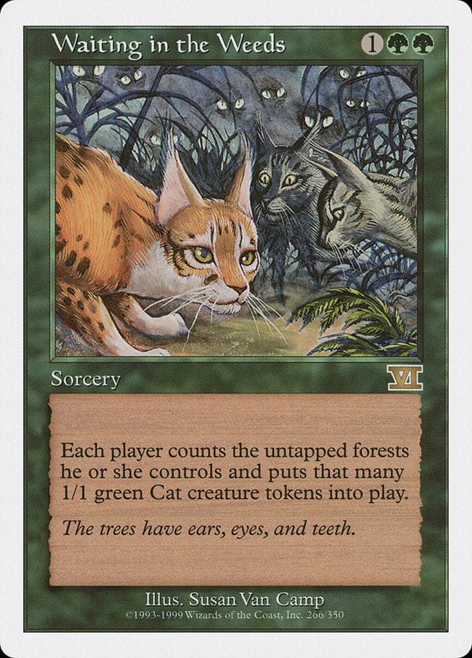 Waiting in the Weeds [Classic Sixth Edition] Magic: The Gathering
