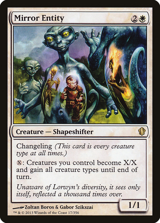 Mirror Entity [Commander 2013] Magic: The Gathering