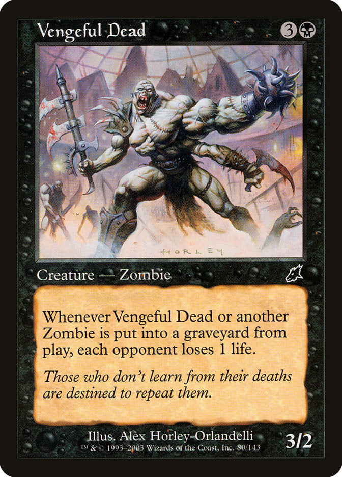 Vengeful Dead [Scourge] Magic: The Gathering