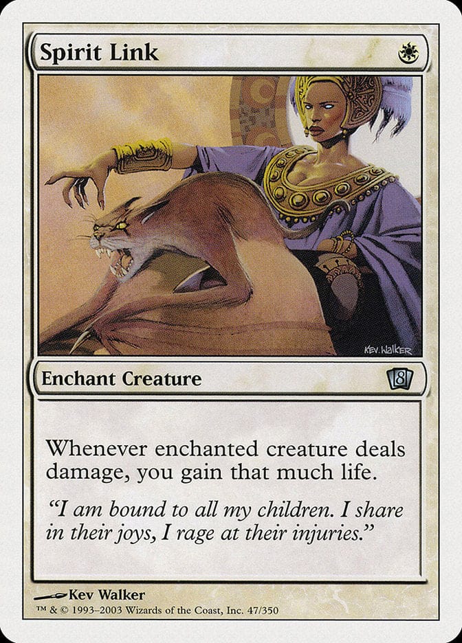 Spirit Link [Eighth Edition] Magic: The Gathering