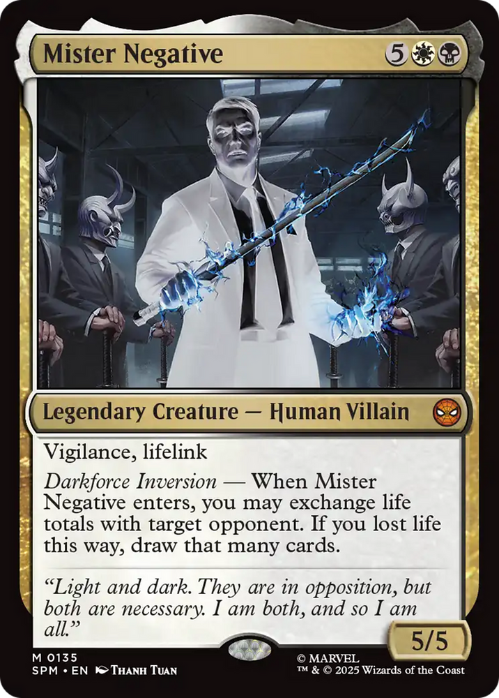 Mister Negative [Marvel's Spider-Man] Magic: The Gathering