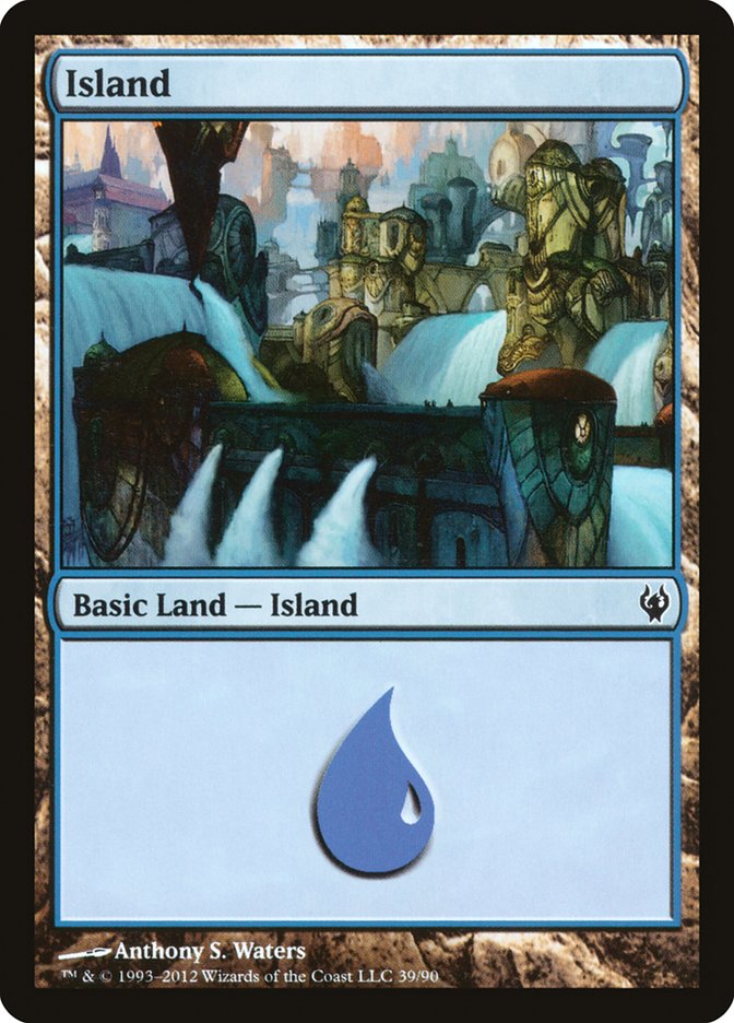 Island (39) [Duel Decks: Izzet vs. Golgari] Magic: The Gathering