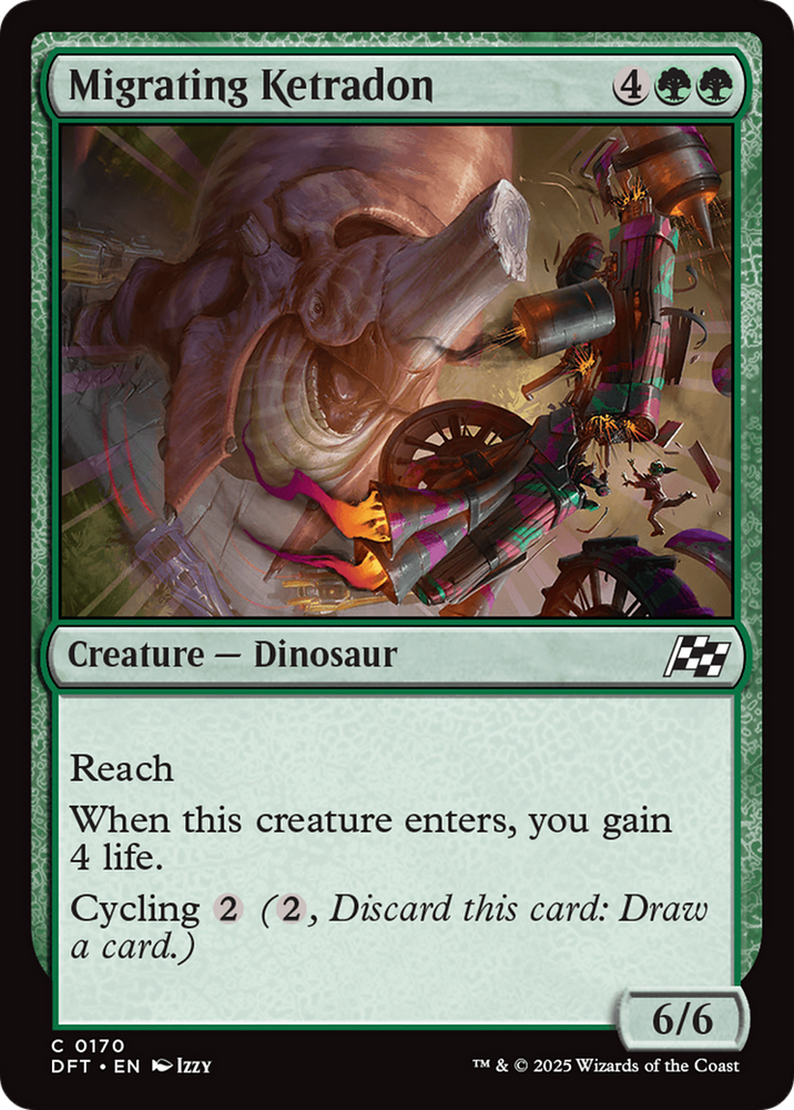 Migrating Ketradon [Aetherdrift] Magic: The Gathering