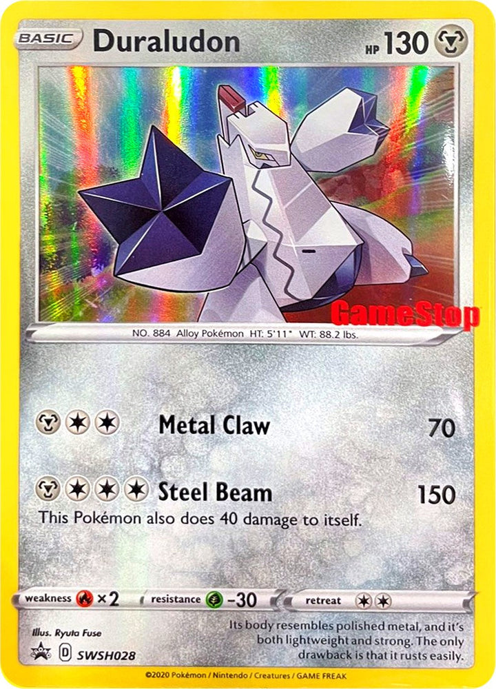 Duraludon (SWSH028) (GameStop Exclusive) [Sword & Shield: Black Star Promos] Pokémon