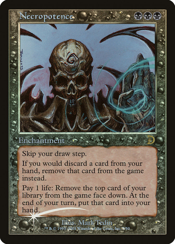 Necropotence [Deckmasters] Magic: The Gathering