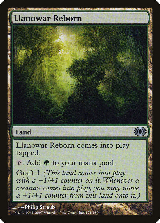 Llanowar Reborn [Future Sight] Magic: The Gathering
