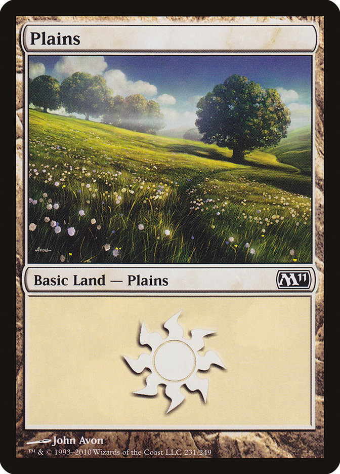 Plains (231) [Magic 2011] Magic: The Gathering
