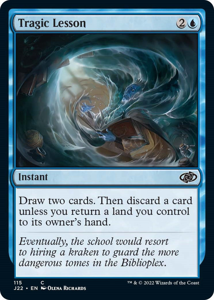 Tragic Lesson [Jumpstart 2022] Magic: The Gathering