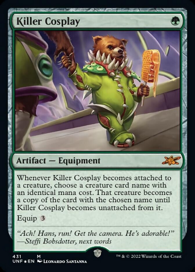 Killer Cosplay (Galaxy Foil) [Unfinity] Magic: The Gathering