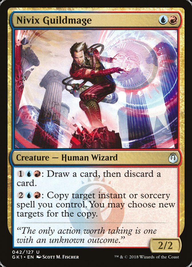 Nivix Guildmage [Guilds of Ravnica Guild Kit] Magic: The Gathering