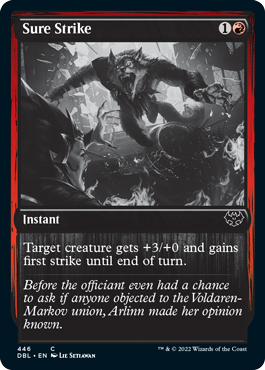 Sure Strike [Innistrad: Double Feature] Magic: The Gathering