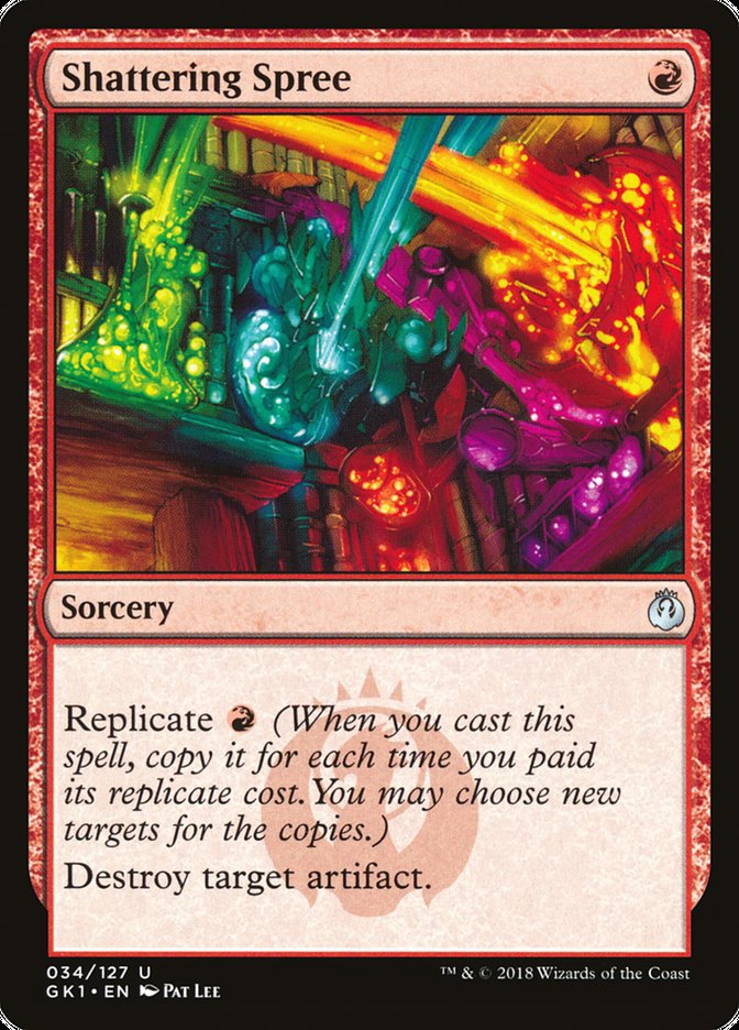 Shattering Spree [Guilds of Ravnica Guild Kit] Magic: The Gathering