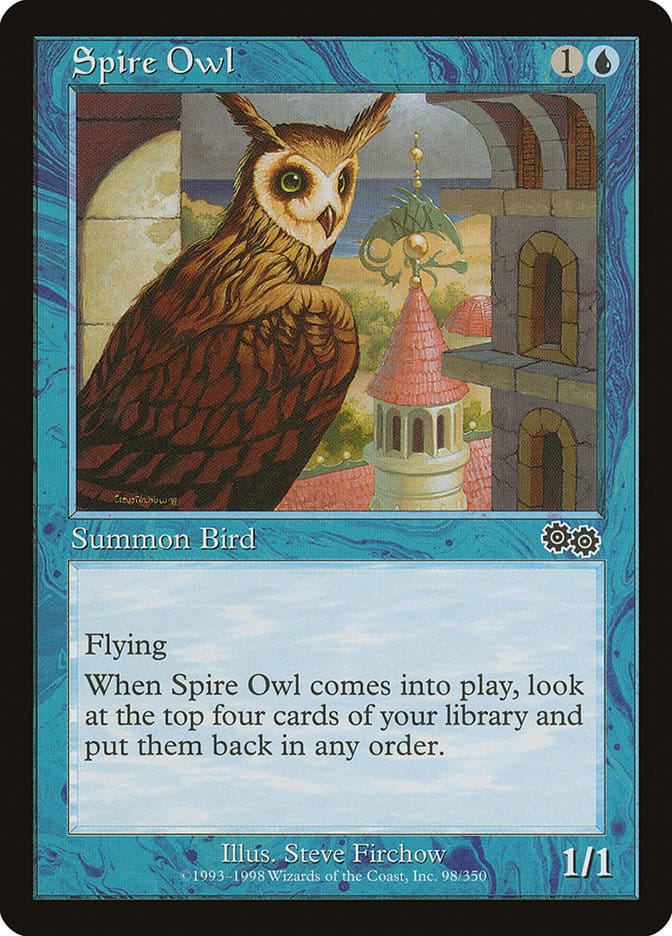 Spire Owl [Urza's Saga] Magic: The Gathering