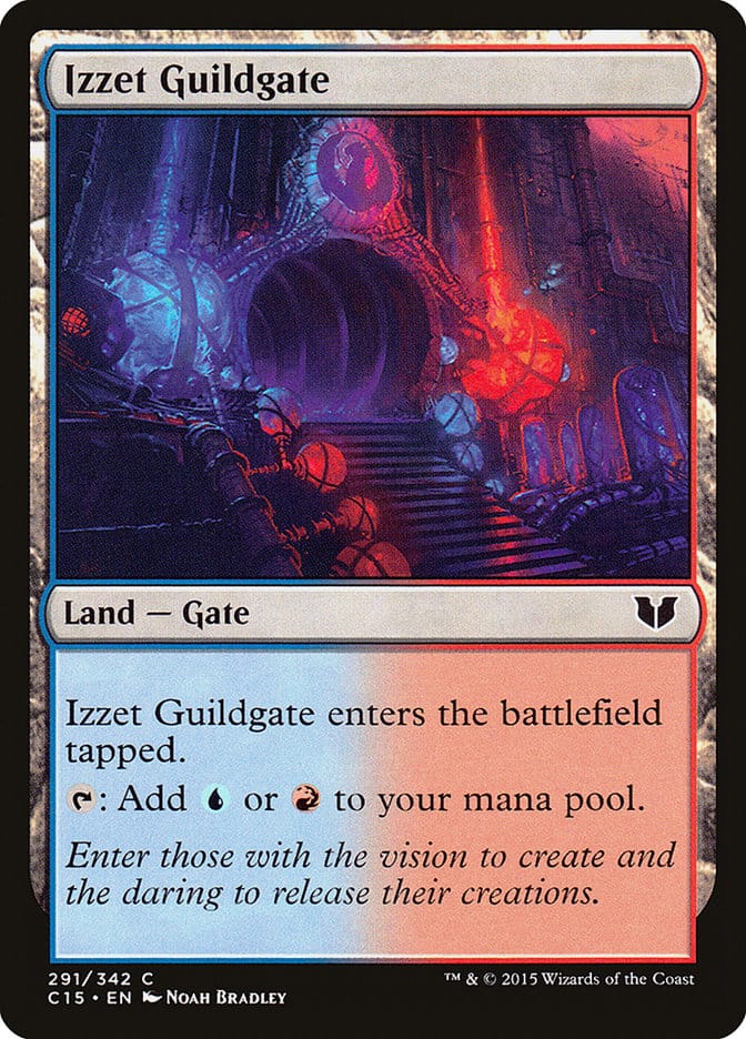 Izzet Guildgate [Commander 2015] Magic: The Gathering