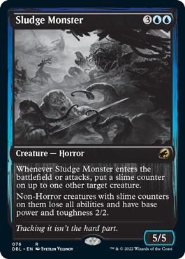Sludge Monster [Innistrad: Double Feature] Magic: The Gathering