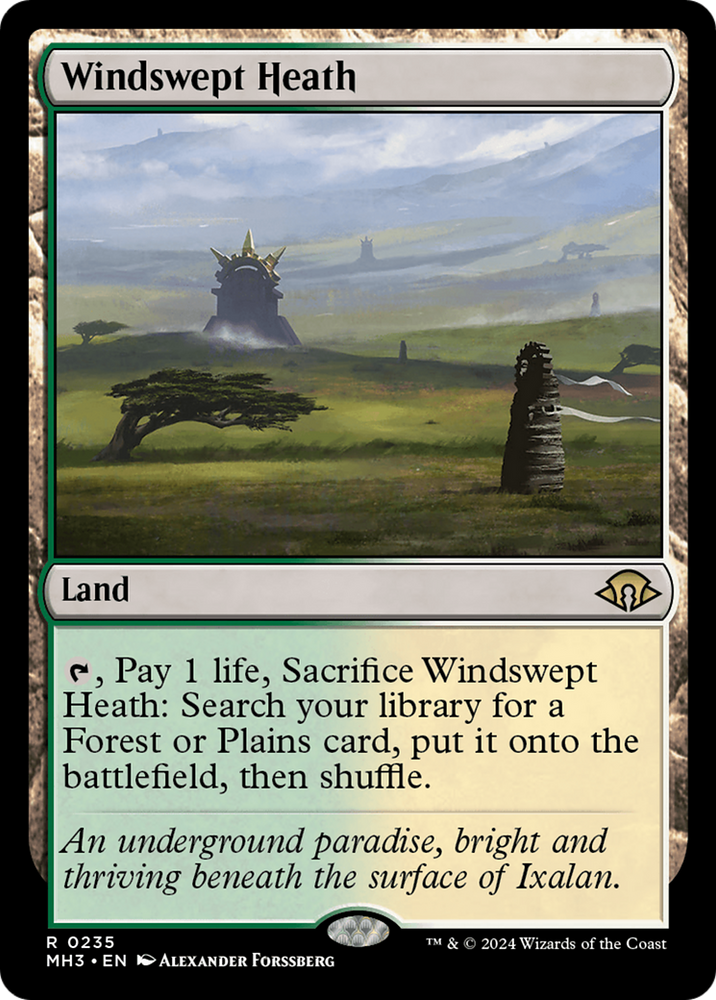 Windswept Heath [Modern Horizons 3] Magic: The Gathering