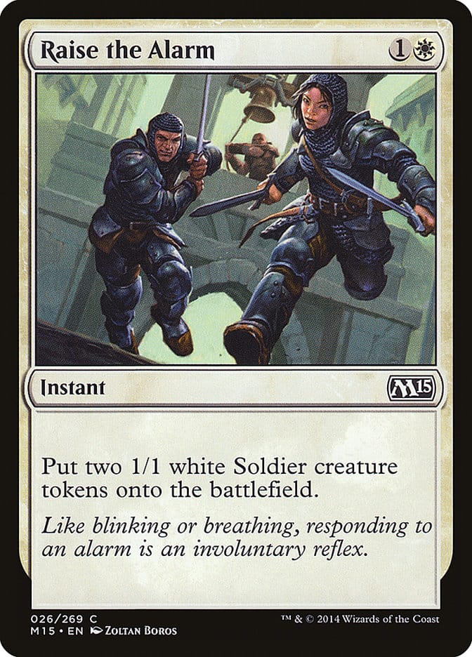 Raise the Alarm [Magic 2015] Magic: The Gathering