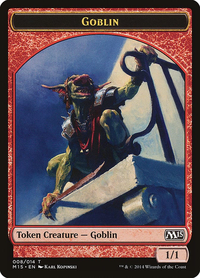 Goblin Token [Magic 2015 Tokens] Magic: The Gathering