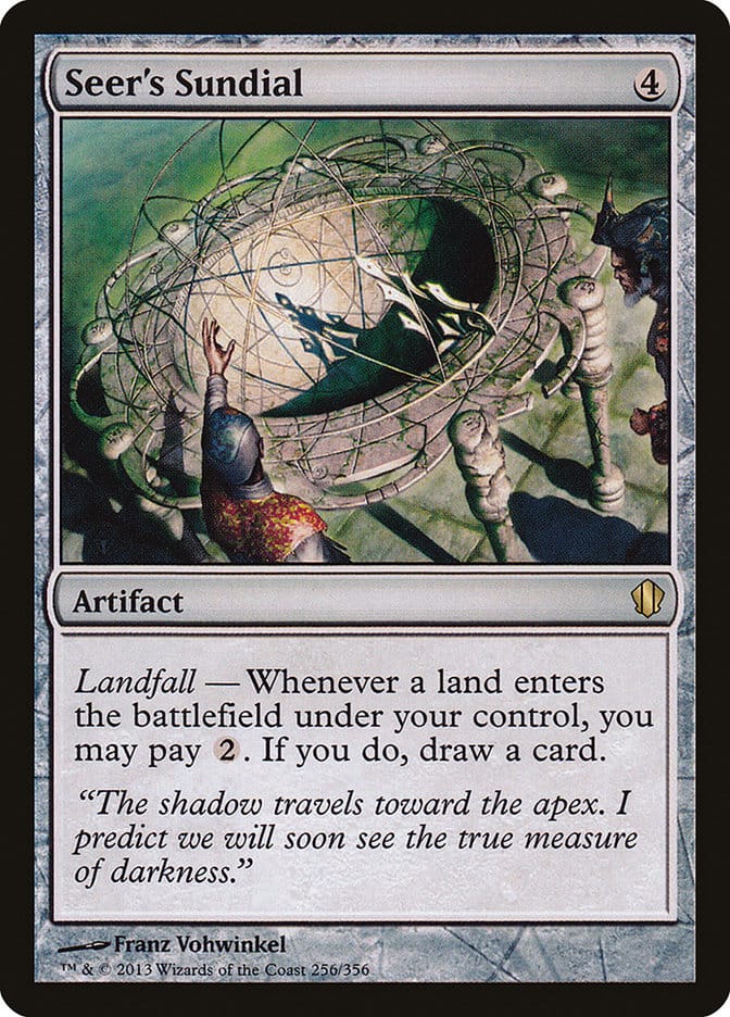 Seer's Sundial [Commander 2013] Magic: The Gathering