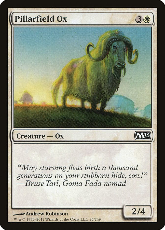 Pillarfield Ox [Magic 2013] Magic: The Gathering