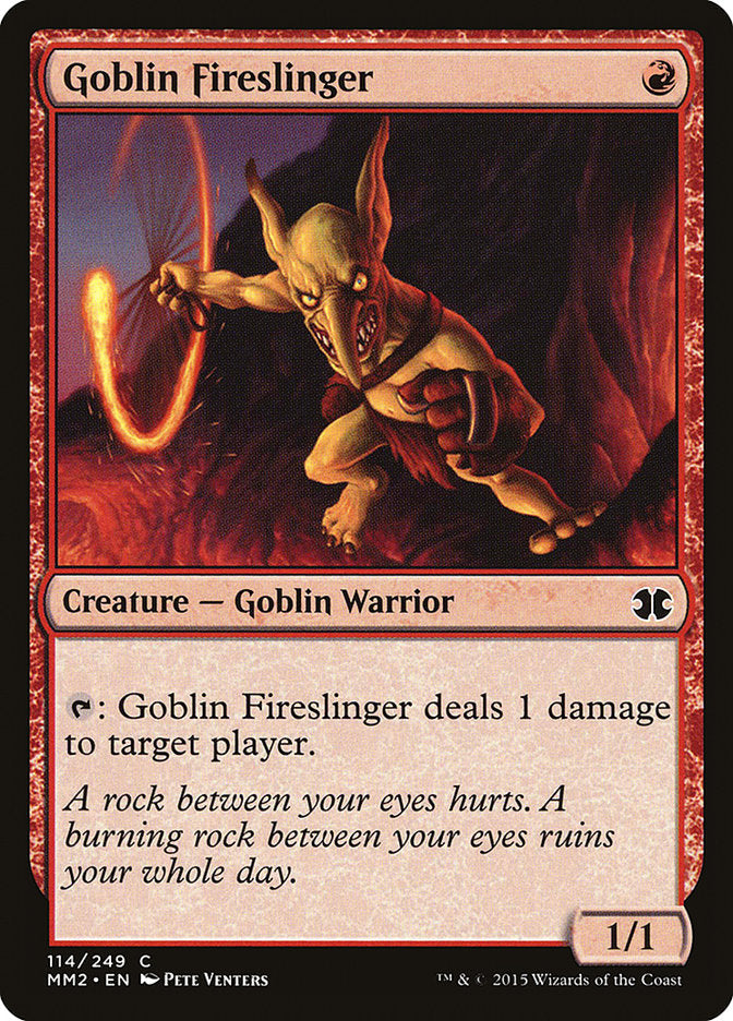 Goblin Fireslinger [Modern Masters 2015] Magic: The Gathering