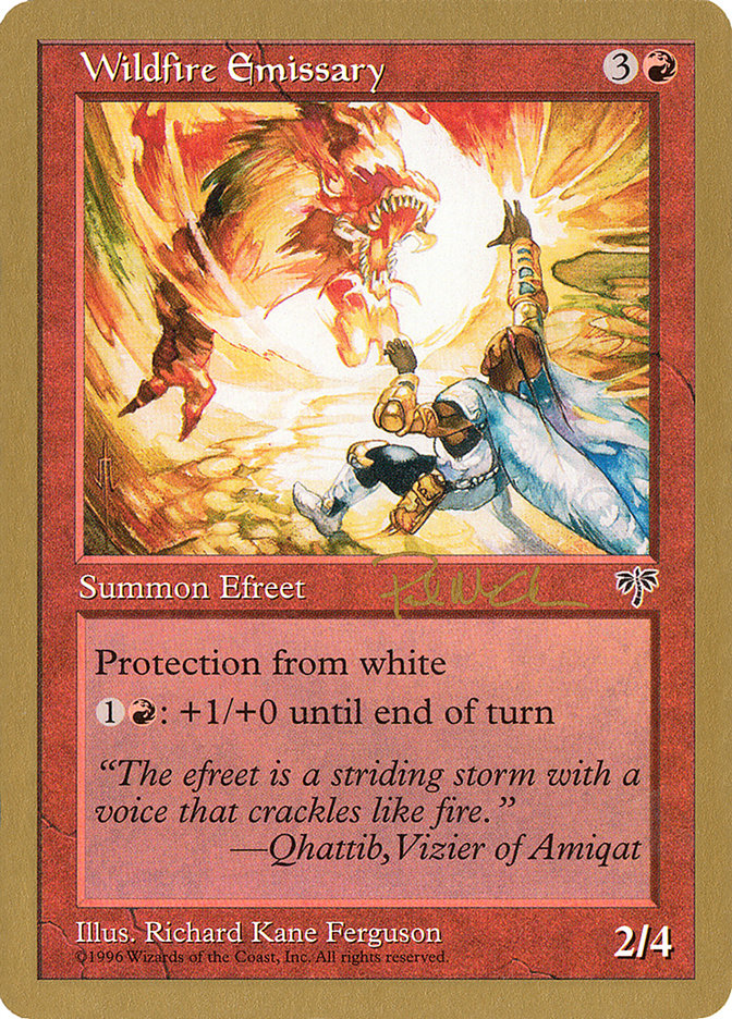 Wildfire Emissary (Paul McCabe) [World Championship Decks 1997] Magic: The Gathering