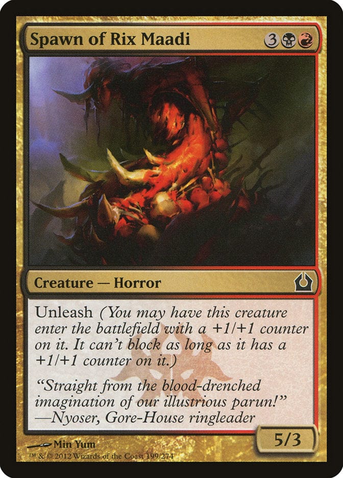 Spawn of Rix Maadi [Return to Ravnica] Magic: The Gathering