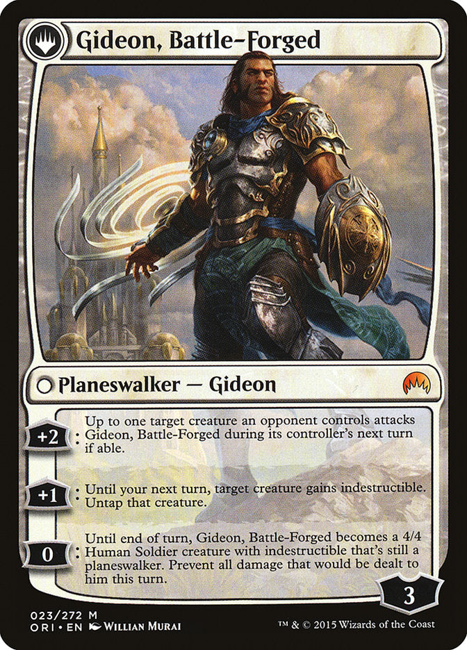 Kytheon, Hero of Akros // Gideon, Battle-Forged [Magic Origins] Magic: The Gathering