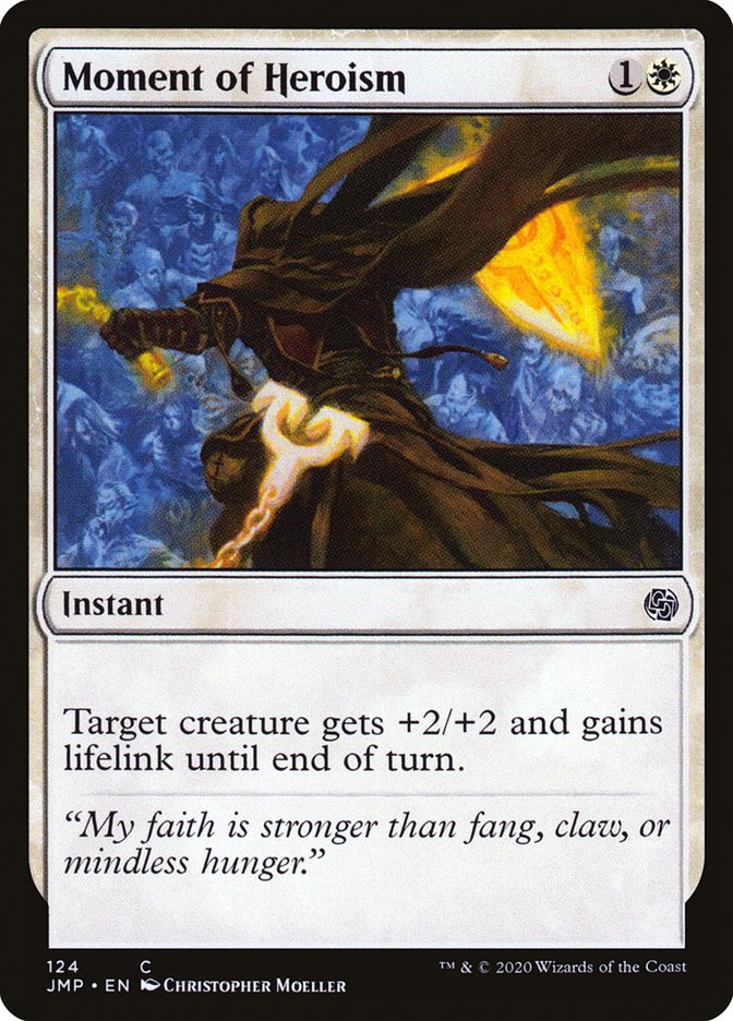 Moment of Heroism [Jumpstart] Magic: The Gathering