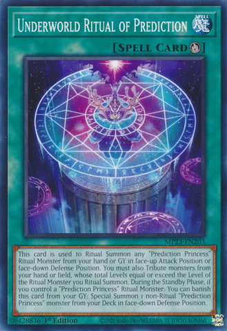 Underworld Ritual of Prediction [MP23-EN203] Common - Yugioh Cards For Your TCG Needs!