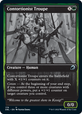 Contortionist Troupe [Innistrad: Double Feature] Magic: The Gathering