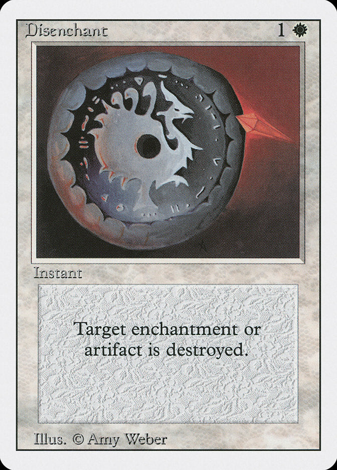 Disenchant [Revised Edition] Magic: The Gathering