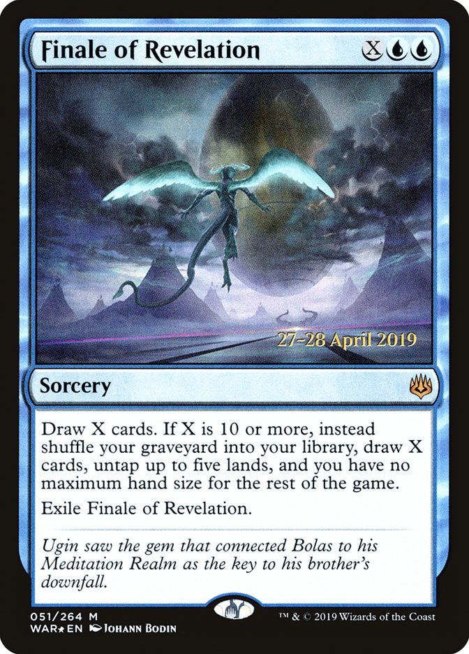 Finale of Revelation [War of the Spark Prerelease Promos] Magic: The Gathering