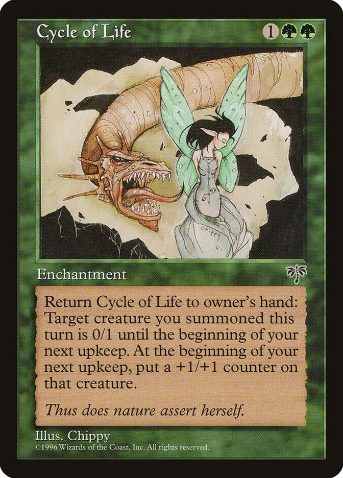 Cycle of Life [Mirage] Magic: The Gathering