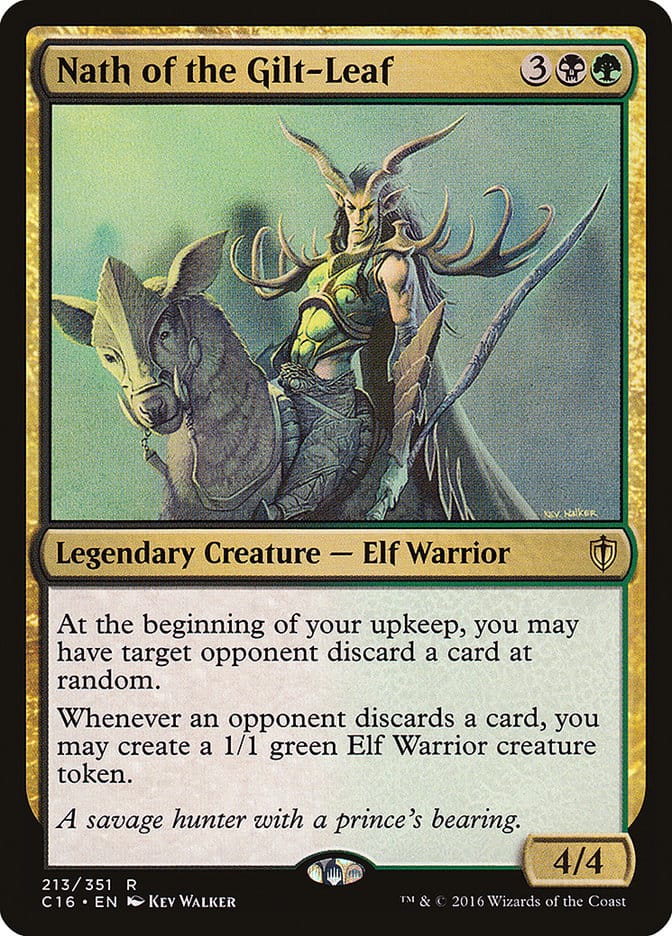 Nath of the Gilt-Leaf [Commander 2016] Magic: The Gathering