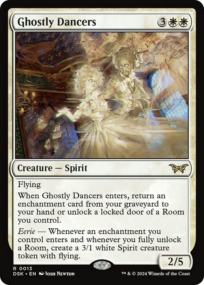 Ghostly Dancers [Duskmourn: House of Horror] Magic: The Gathering