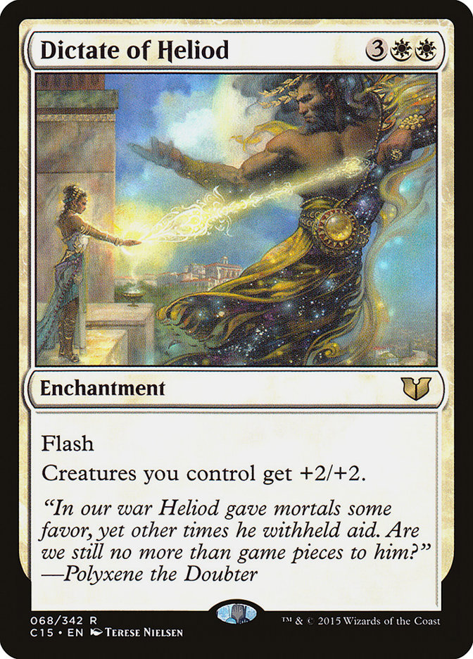 Dictate of Heliod [Commander 2015] Magic: The Gathering